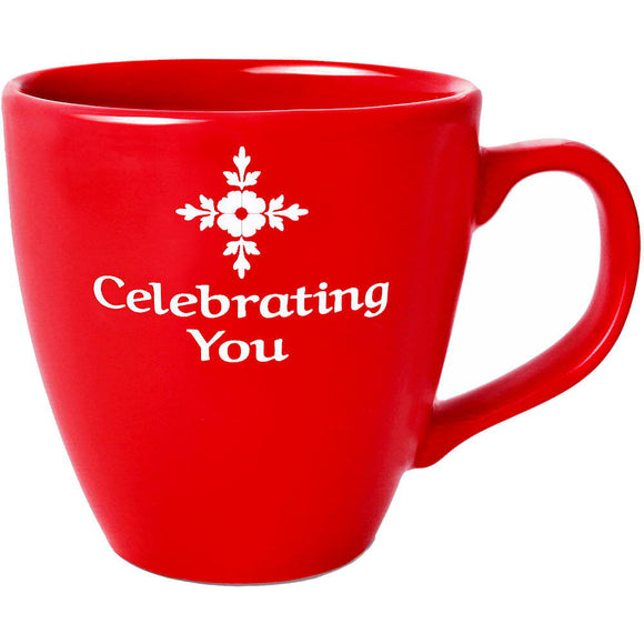 Celebrating You Red Mug